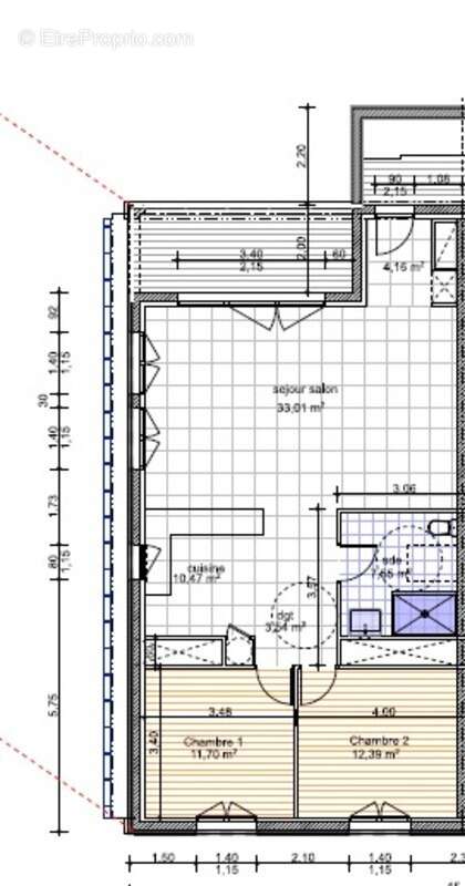 Appartement à PECHBONNIEU