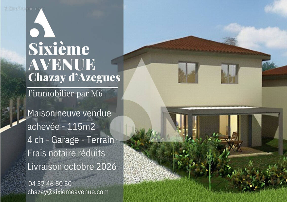 Maison à CHAZAY-D'AZERGUES