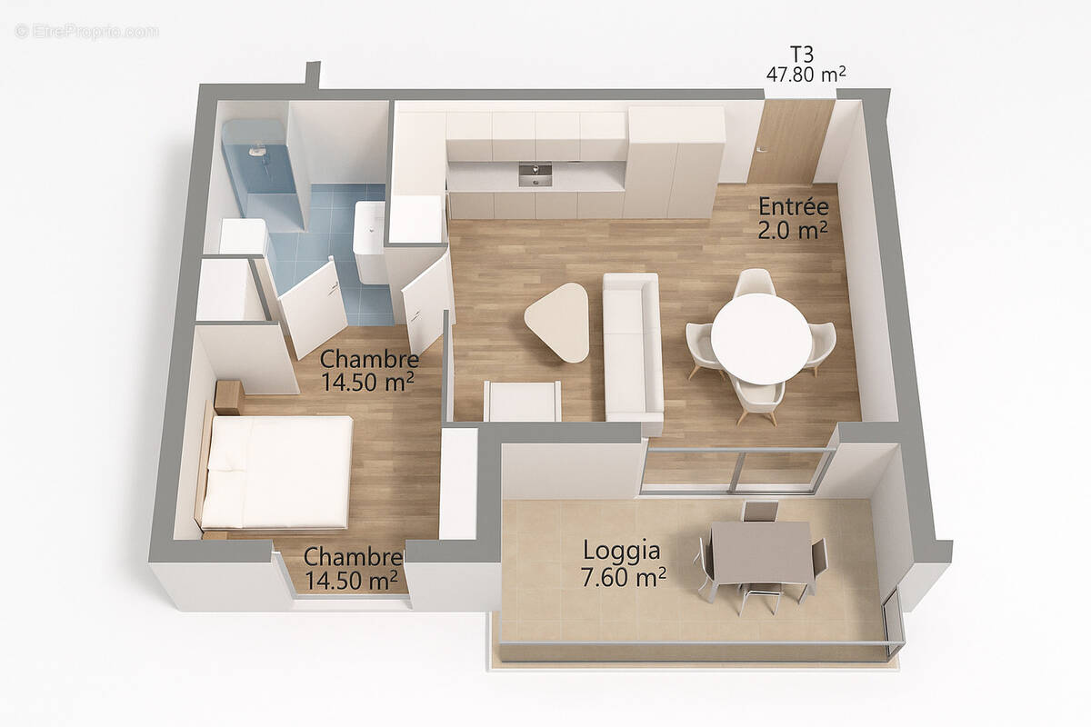 Appartement à MARSEILLE-11E