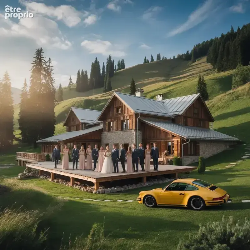 A VENDRE FDC entre Annecy / Genève, Gîte de Groupe 32 couchages, mariages, events CA 140KE - photo 2