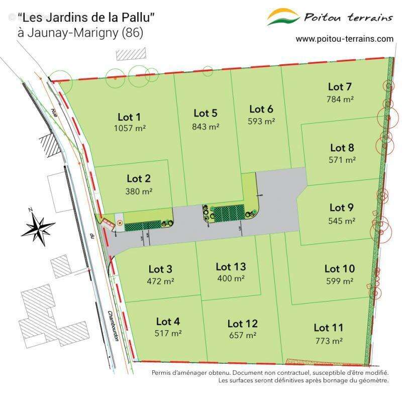 Terrain à JAUNAY-CLAN