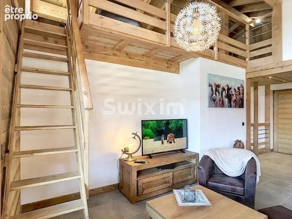 Chalet avec terrain constructible à vendre à Megève. - photo 6