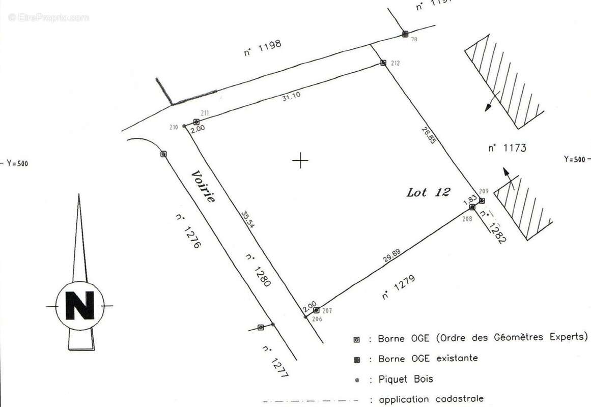 Terrain constructible viabilisé de 1 017 m² - photo 7