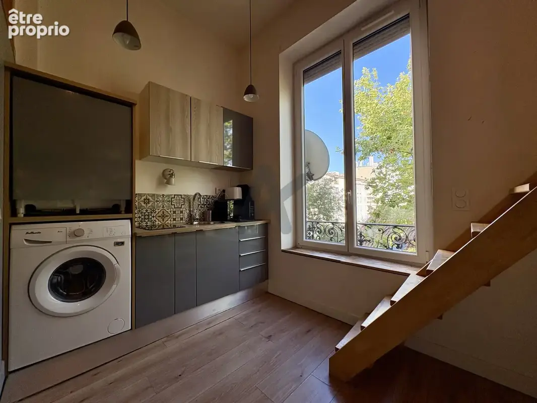 Villeurbanne   appartement rénové   39,10 m2 habitables - photo 2