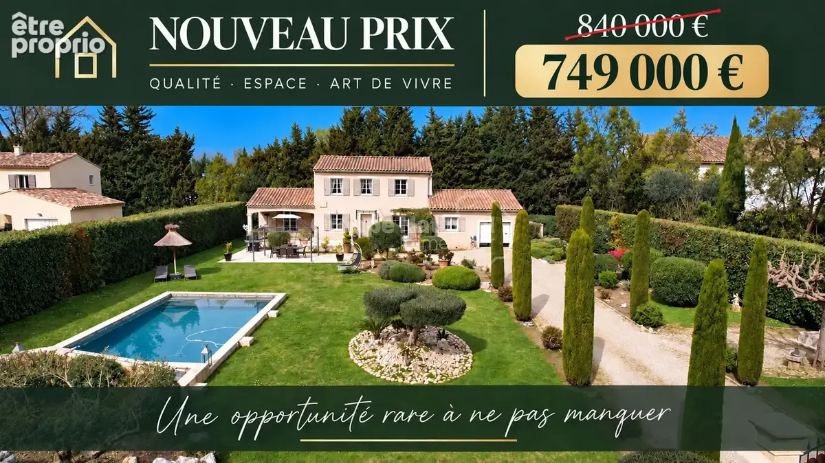 Photo Maison à Noves au prix de 749 000€