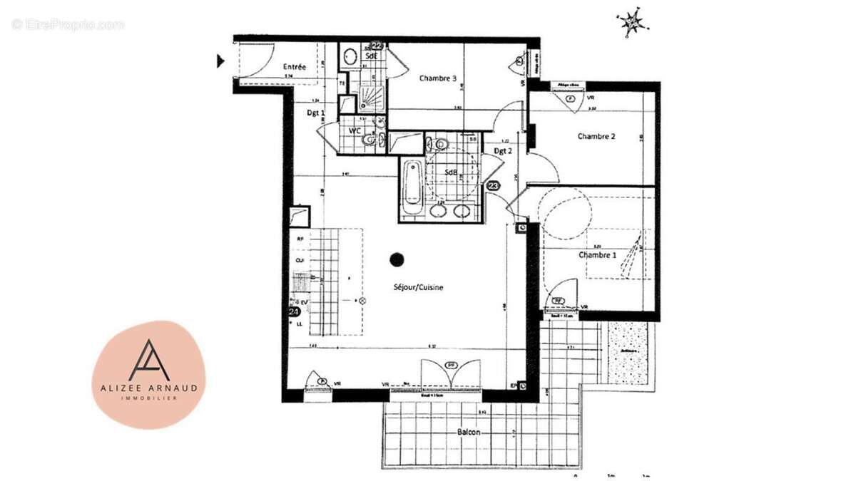 Appartement à ASNIERES-SUR-SEINE