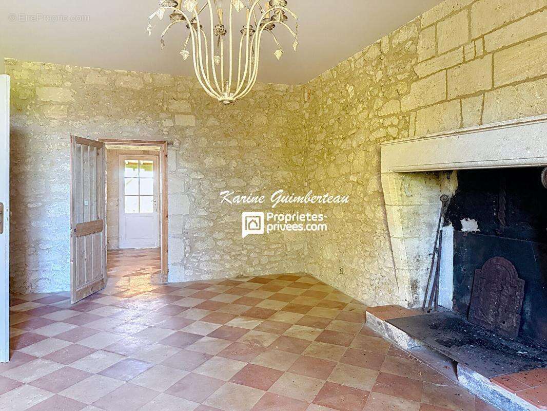 St Emilion : Majestueuse maison en pierre avec vue - photo 3