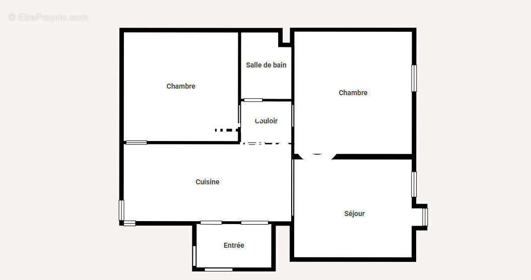 A vendre barraine immo - appartement t3 avec cave ? secteur cours dajot ? brest - pz00lm3-zr - photo 15