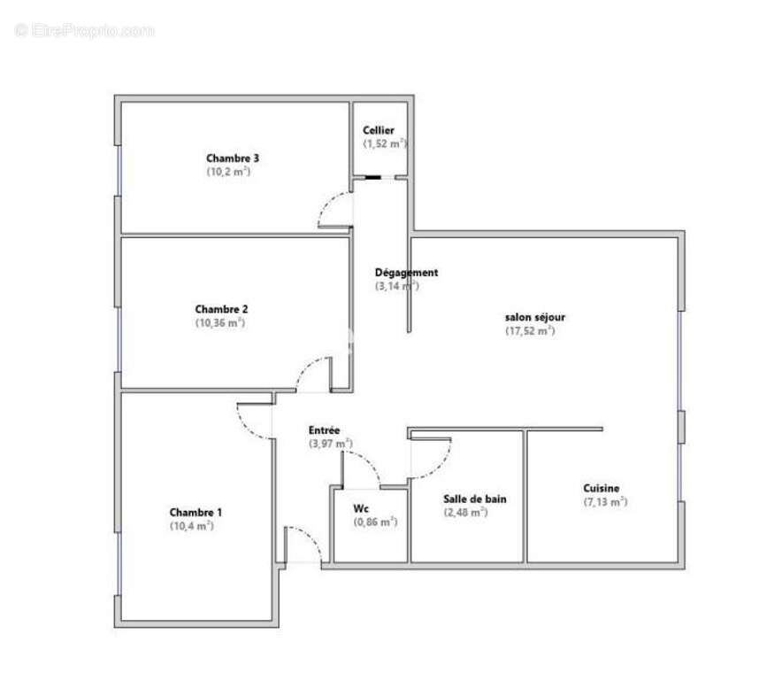 Appartement - photo 10