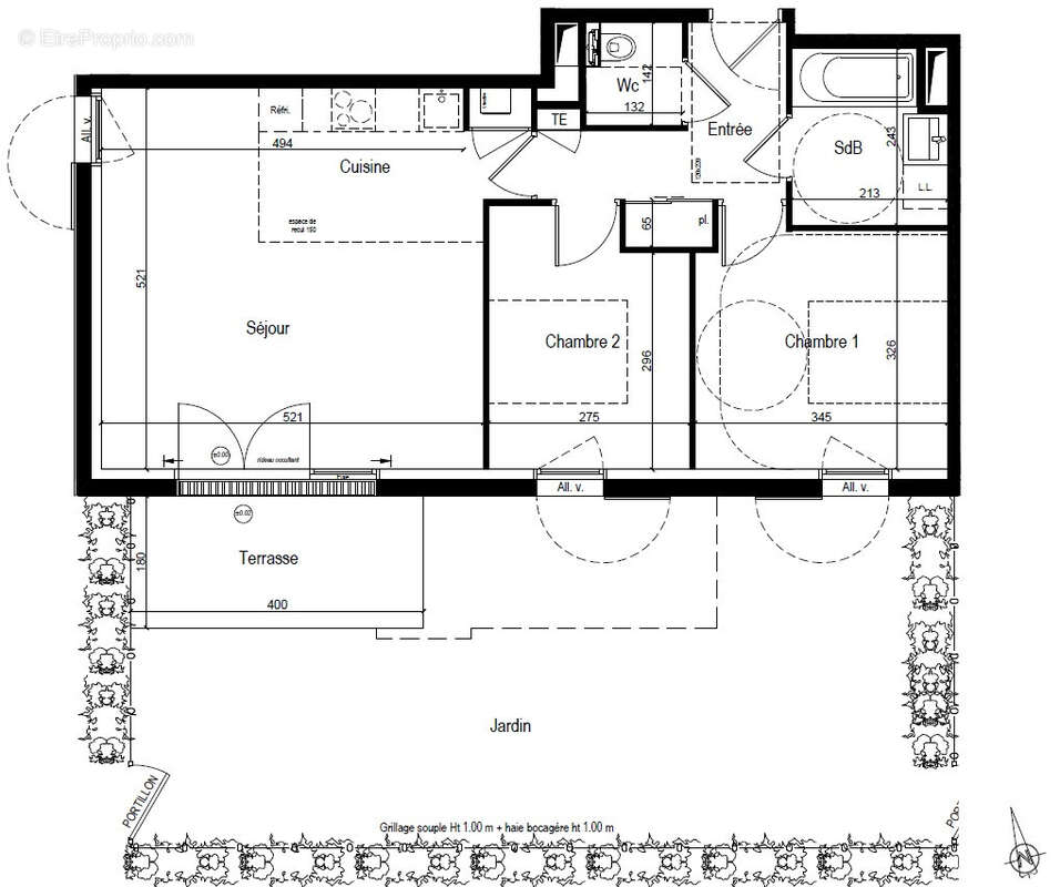 Appartement à CRACH