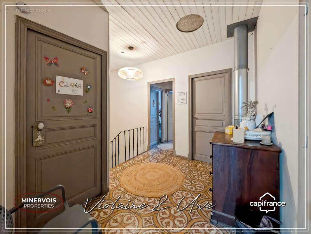 Maison bourgeoise de caractère avec jardin – 259 m² – Azille (Minervois) - photo 20