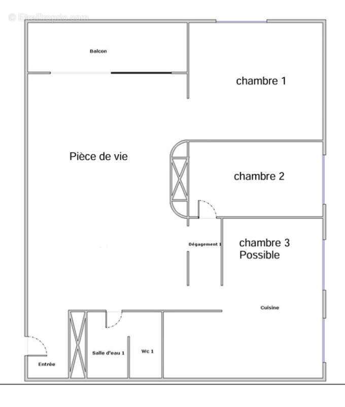 Appartement à SAINTE-FOY-LES-LYON