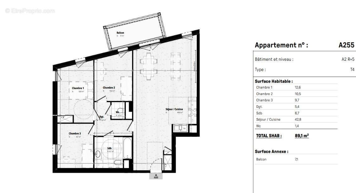 Appartement à CERGY