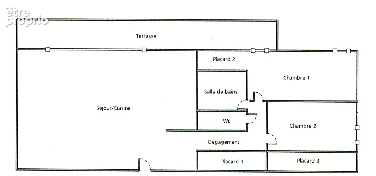 ** (83500) La Seyne SUD ** APPARTEMENT 3 Pièces ** Dernier Etage ** Grande Terrasses ** VUE Dégagée MER **3 pièce(s) 67 m2 - photo 12