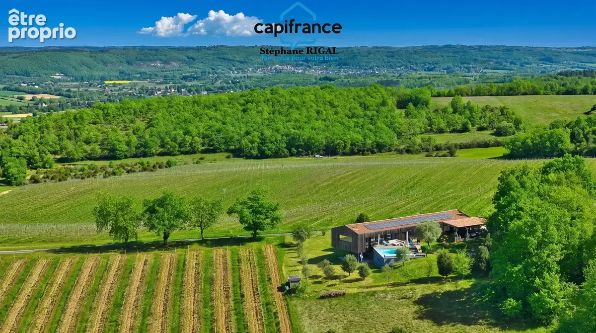 Dpt Lot (46), à vendre MAUROUX maison P8 de 210 m² - Terrain de 2 400 m² - Plain pied - photo 2