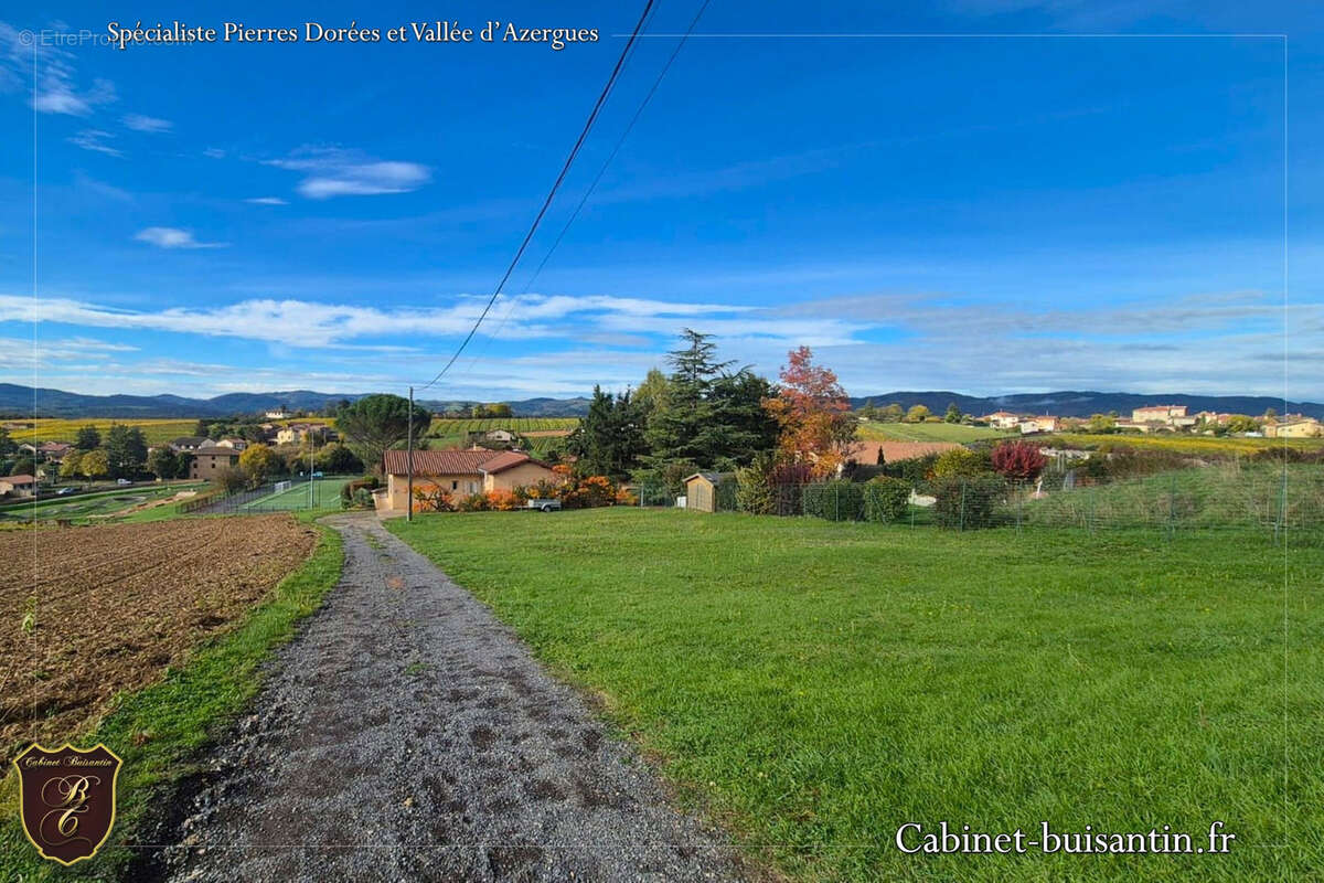 Terrain à LE BOIS-D&#039;OINGT