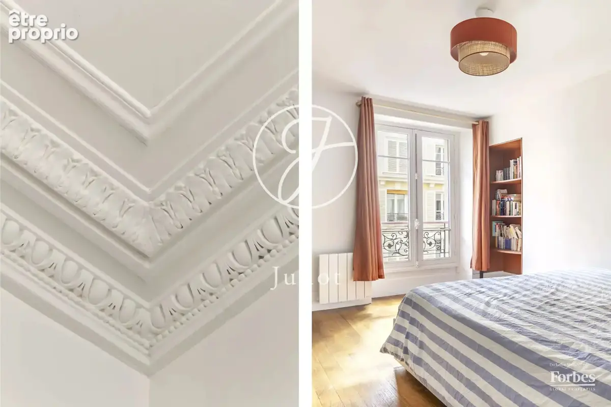 Paris 18e - MARCHÉ DU POTEAU / JULES JOFFRIN - Appartement - 67,83m² Carrez - 2 chambres - Belle rénovation - photo 12
