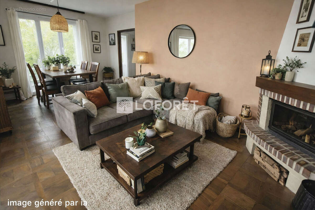 Maison Echenans Sous Mont Vaudois 8 pièce(s) 138 m2 - photo 4