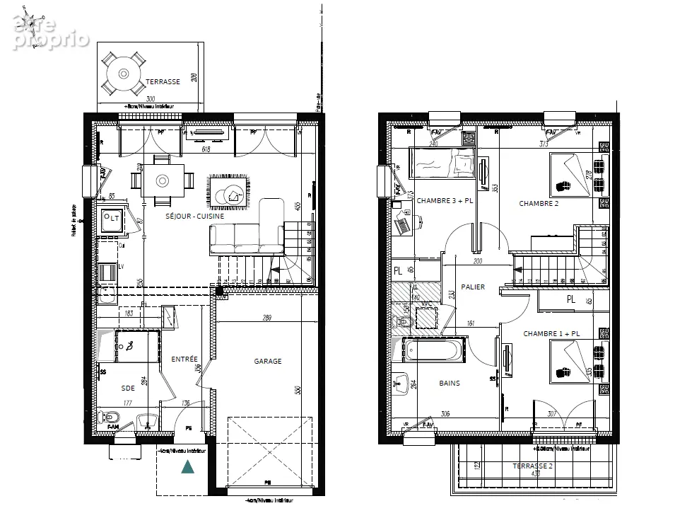 Maison 3 chambres avec jardin, terrasses et garage - photo 4