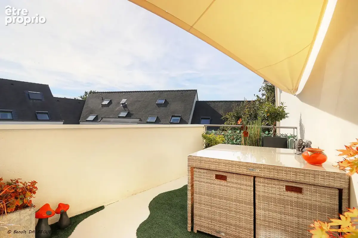 Nouveauté - métro poterie  grand t2 de 57 m² au sol terrasse - photo 2