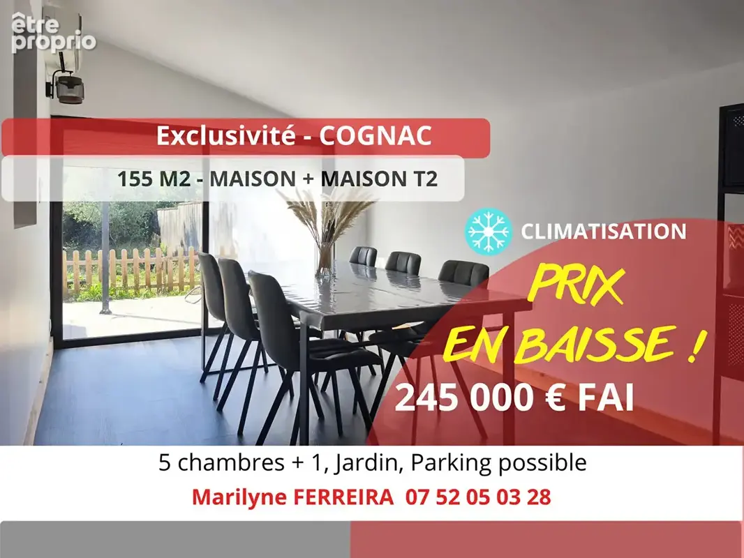 Maison à COGNAC