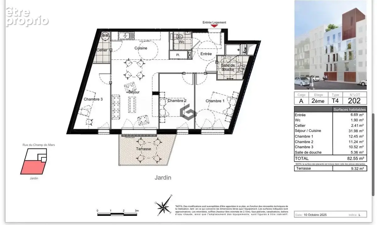Appartement à REIMS