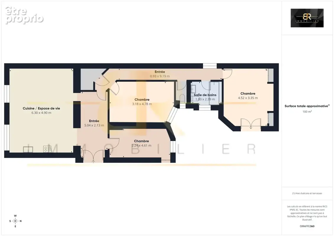 Appartement familial   saint-mandé   triangle d’or   beaux volumes - photo 13
