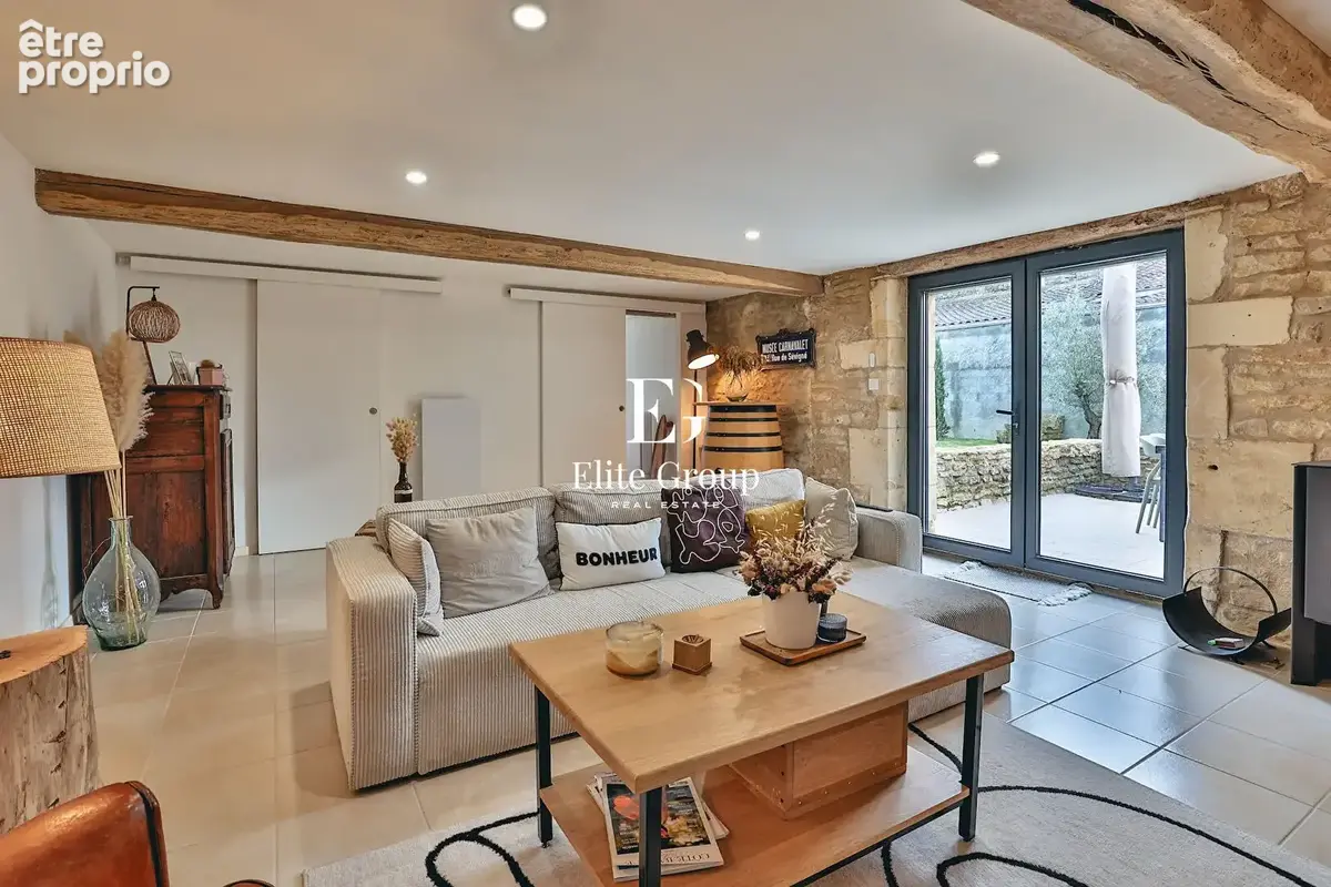 À vendre très belle maison en pierre à val de cognac - 5 pièces - 110 m2 - photo 4