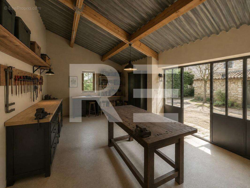 Authentique mas proche uzes - 240 m2 - piscine - photo 11