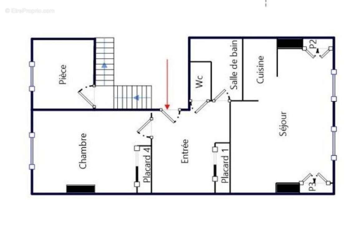 Appartement 54 m² à Lyon-2e  - photo 2