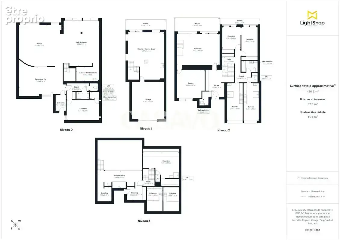 Vente Maison 12 pièces de 440m² - 92500 Rueil-Malmaison - photo 16