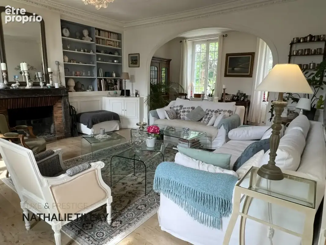 Saint-Jean-le-Blanc, proche Orleans, à vendre, maison de Maitre du XIXème de 423 m² habitables, avec piscine, parc arboré de 4 6 - photo 9