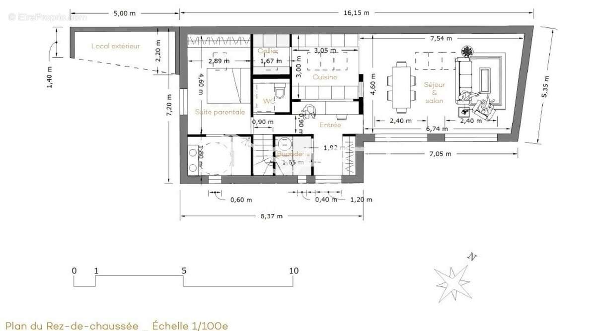 Photo 4 - Terrain à VILLENAVE-D&#039;ORNON