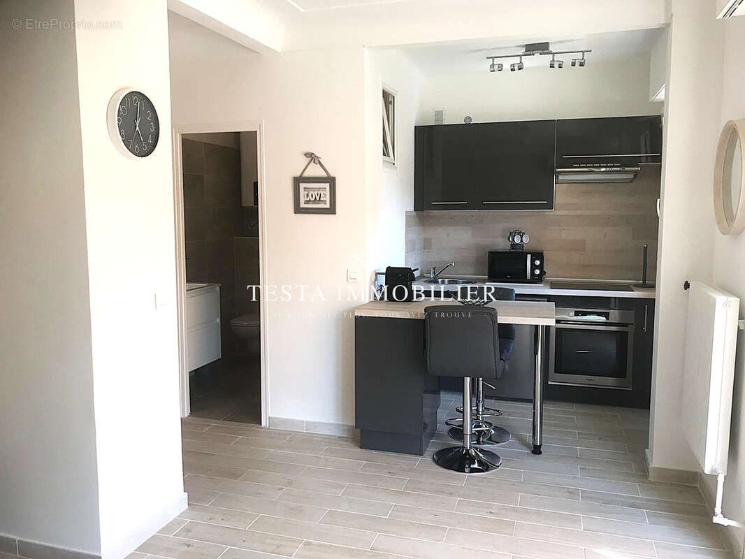 Menton centre - studio 25 m2 - terrasse - photo 3