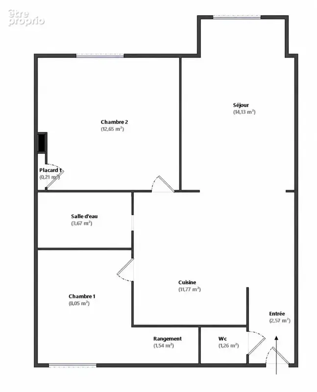 Appartement 55 m² à Lyon-4e  - photo 6
