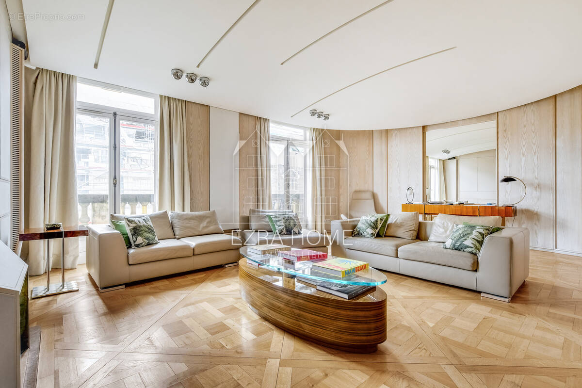 Paris 16 éme - auteuil - dernier étage - duplex d’exception - 227,61 m2 - 4/5 suites - balcon - climatisation - photo 2