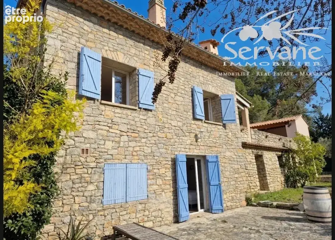 Superbe vue pour ce mas renove avec piscine - photo 4