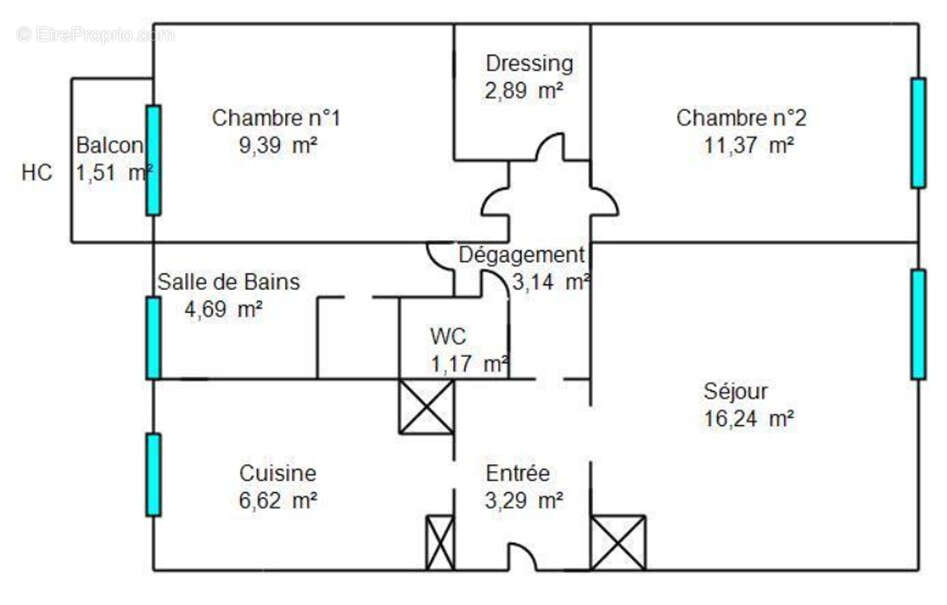 Appartement à BOIS-D&#039;ARCY