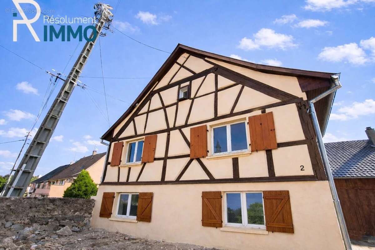 Maison à SAINTE-CROIX-EN-PLAINE