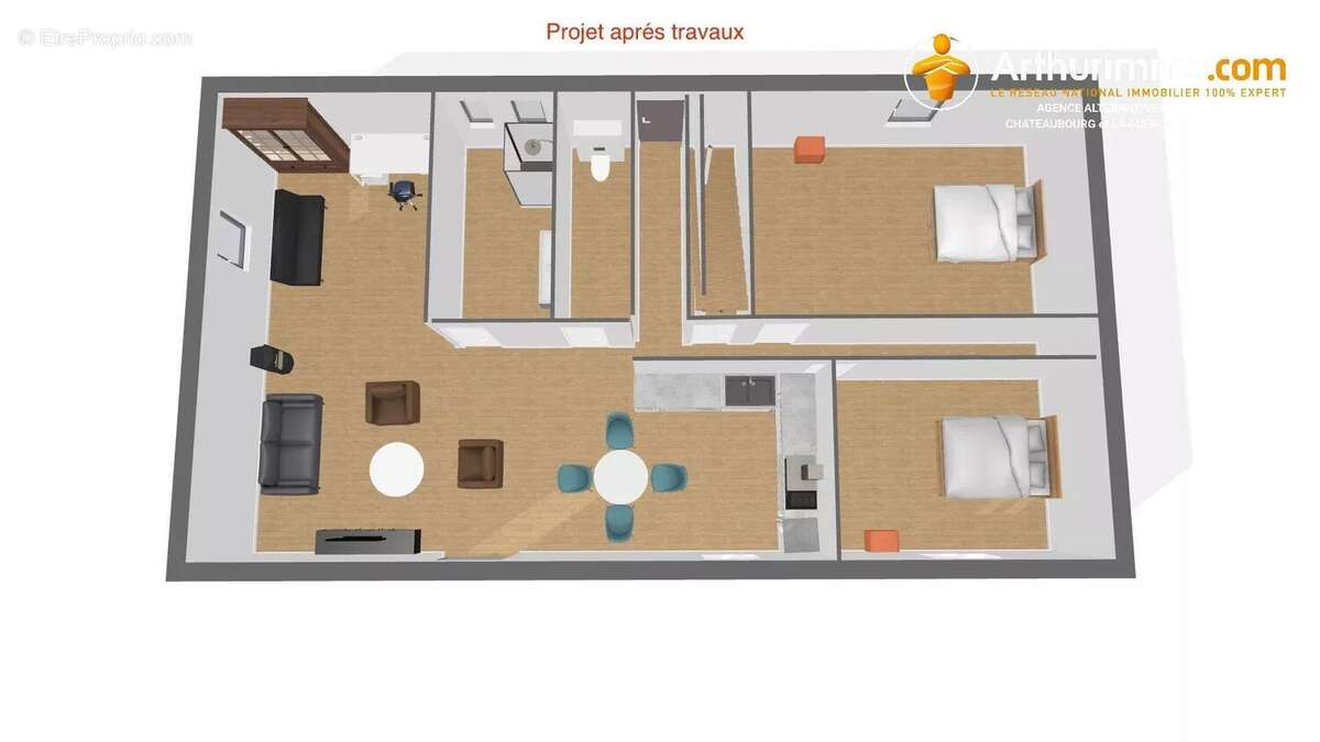 Maison à CHATEAUBOURG