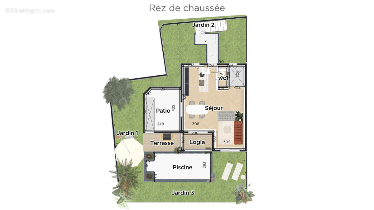 Menton garavan - appartement villa 93 m2 - piscine - jardin - parking - photo 17