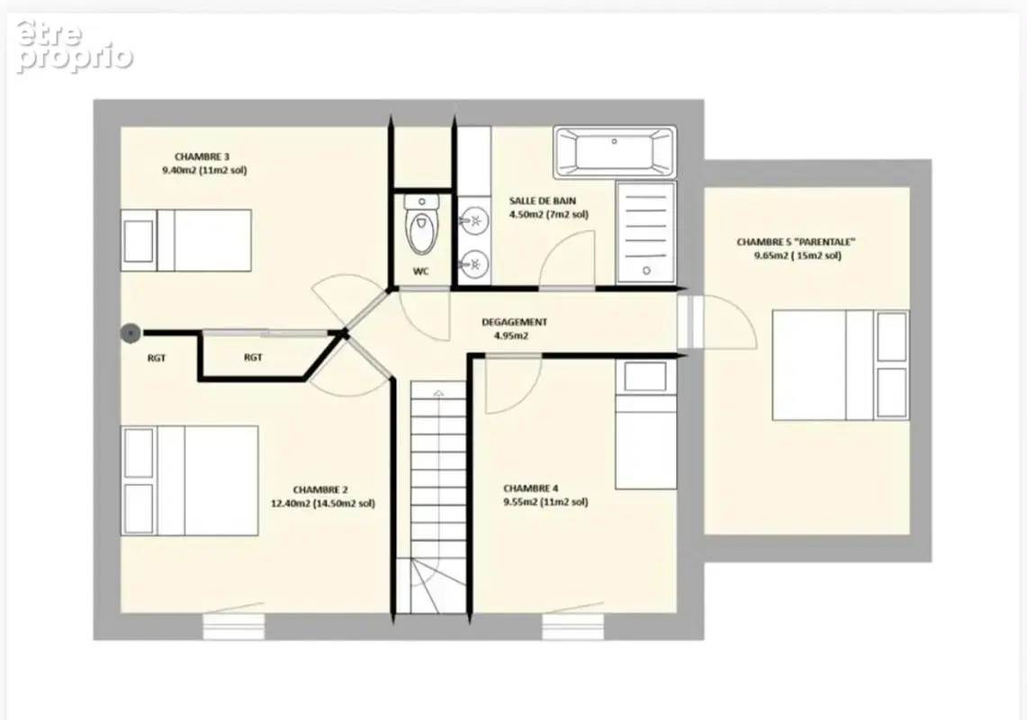 Maison 6 pièces 109 m² à vendre à Thorigne-Fouillard (35235) - photo 10