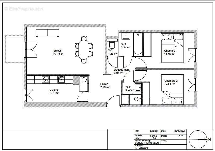 Appartement à CAGNES-SUR-MER