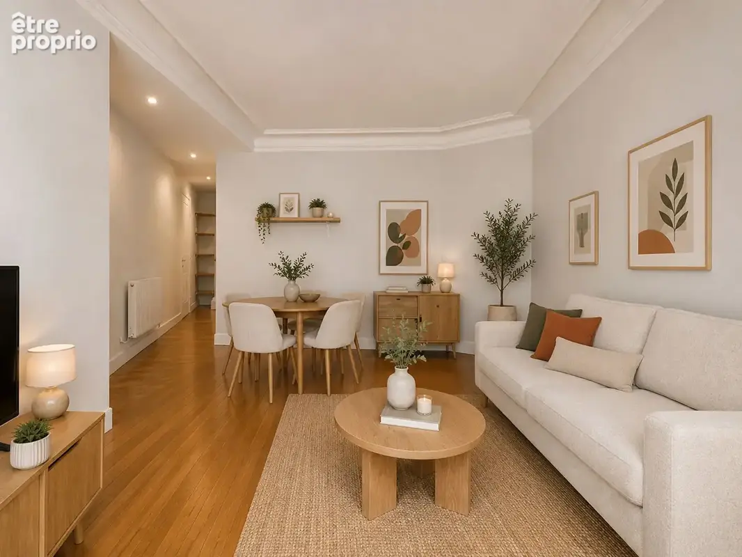 Appartement 57m² à paris 18e arrondissement - photo 4