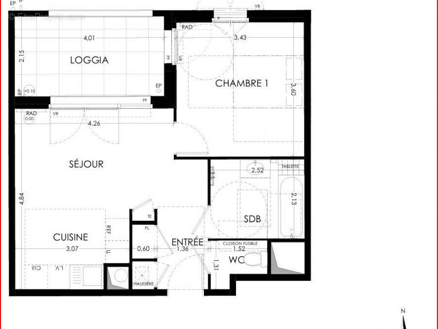 Appartement à AIX-EN-PROVENCE