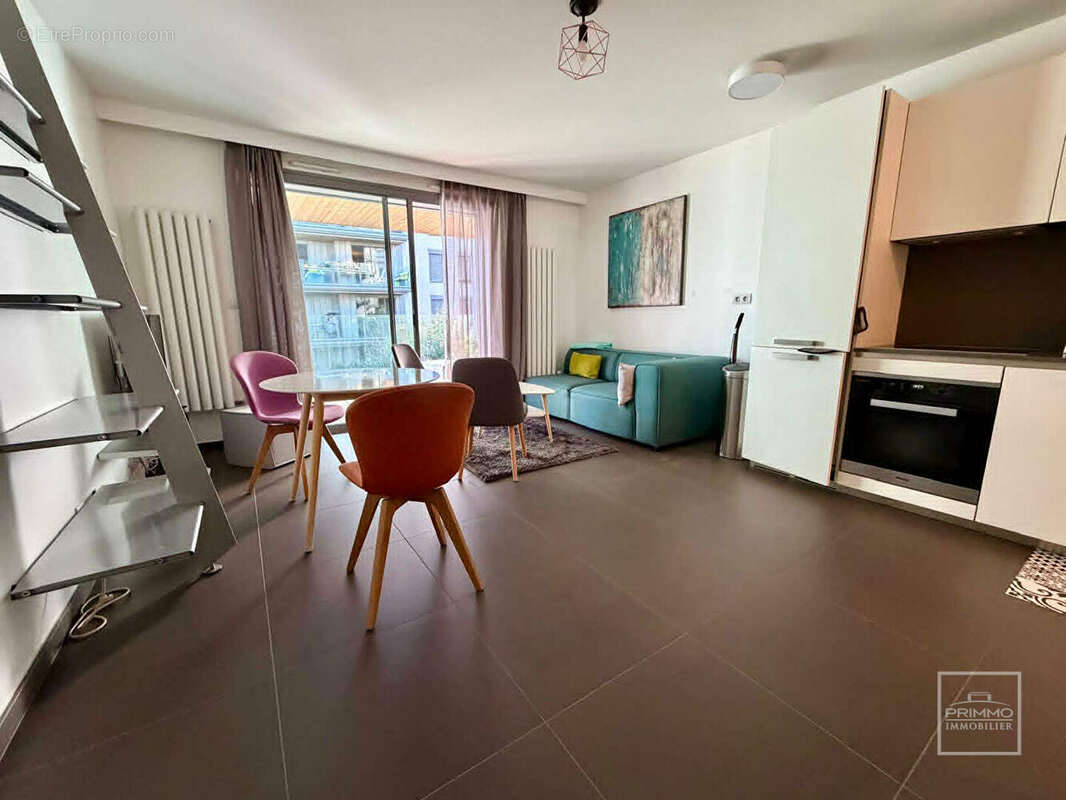 Lyon 5, debrousse parc, 31.4m², terrasse - photo 4