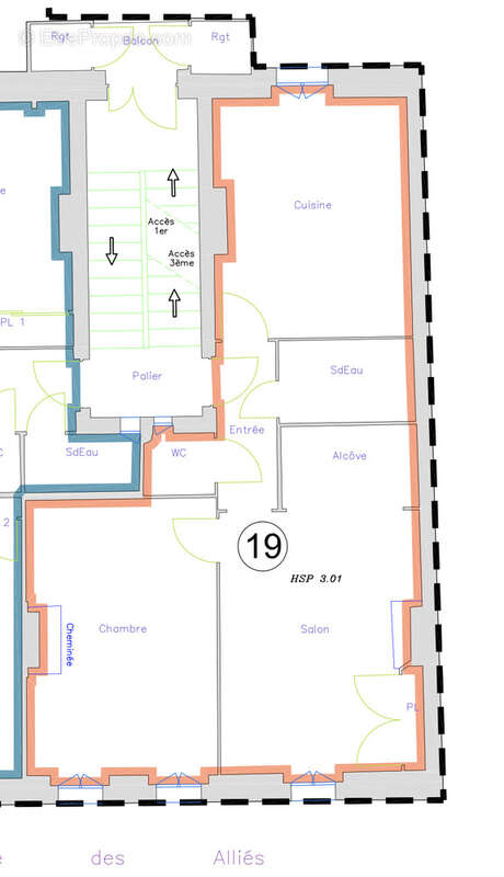 Appartement à SAINT-ETIENNE