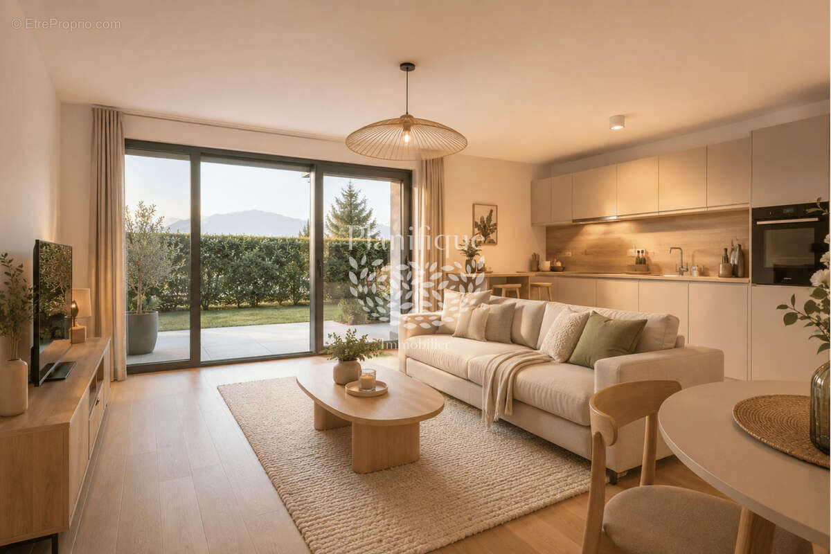 T2 avec terrasse & parking   La Roche-sur-Foron, aux portes de Genève - photo 2