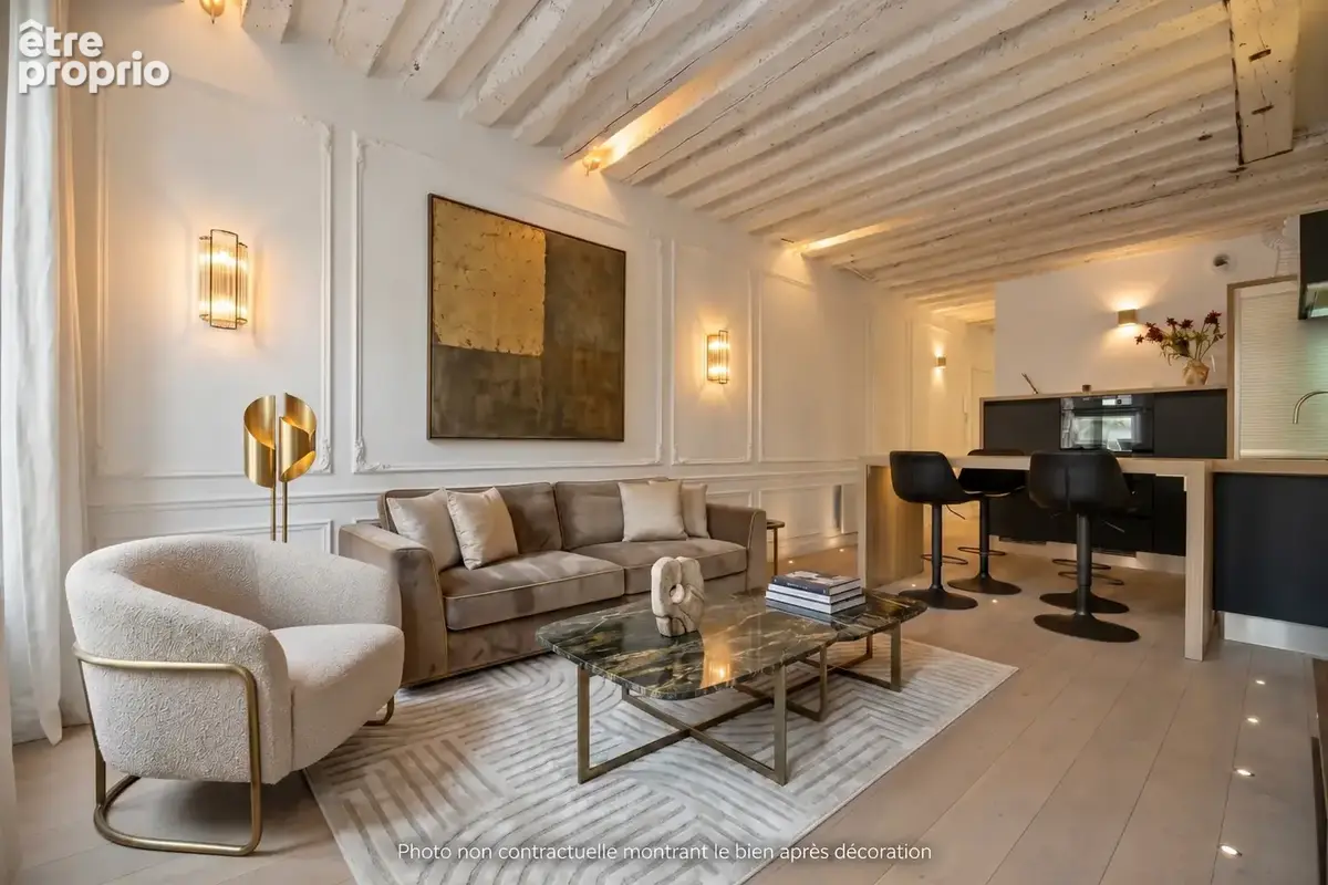 Superbe pied à terre avec terrasse à Paris 2ème ! - photo 3