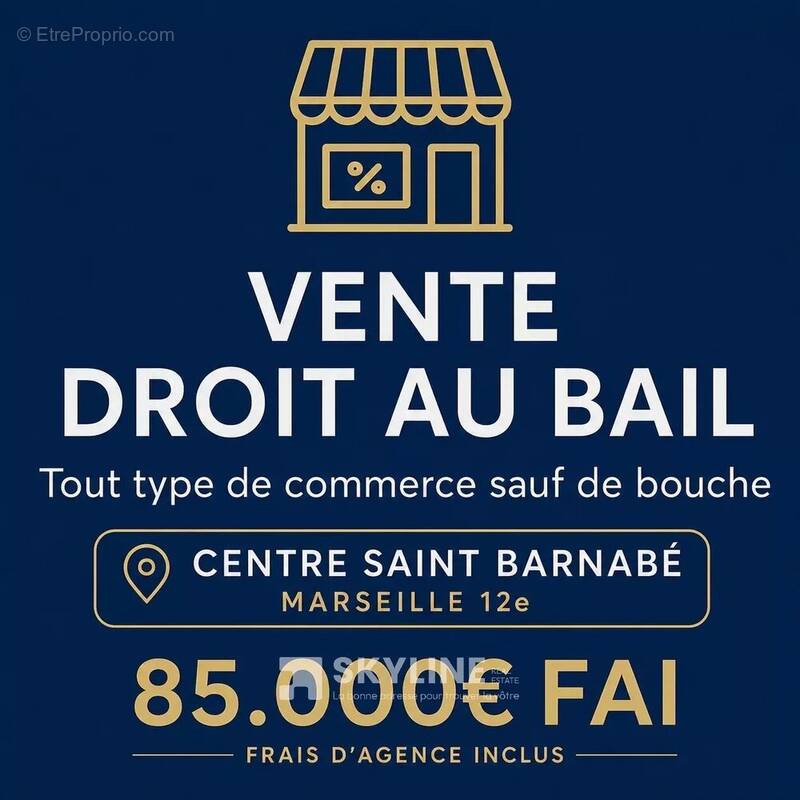 Commerce à MARSEILLE-12E